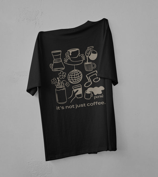 not just coffee - black